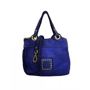 NEW CAMPOMAGGI women's flaviana mini shopping bag in iris